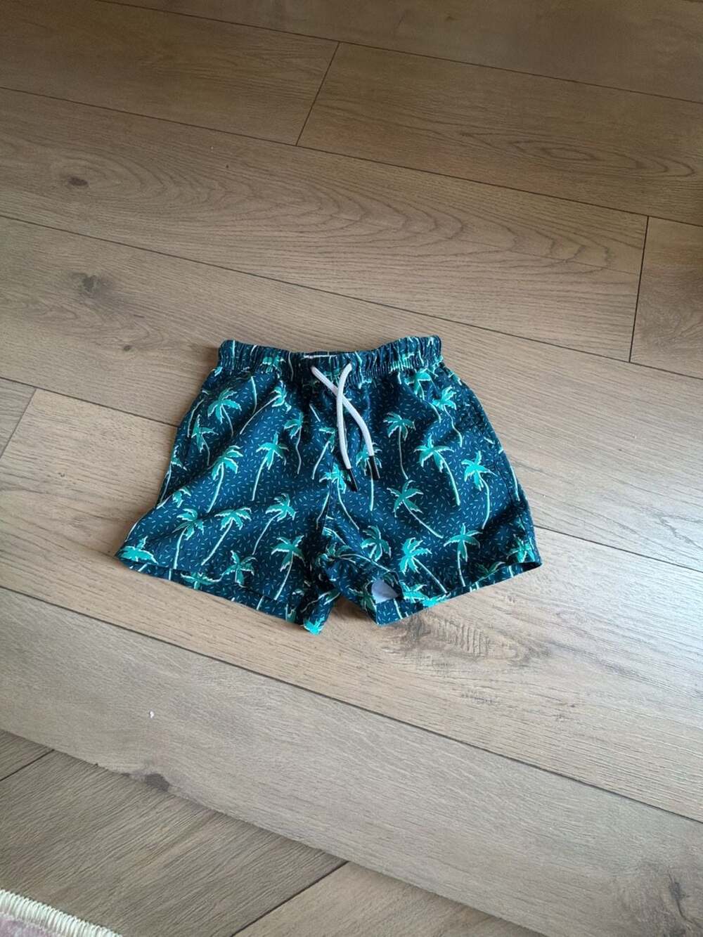 MaaMgic Boys Palm Tree Patterned Swim Trunks Size 4T